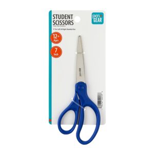 Pen+Gear 7-inch All-Purpose Stainless-Steel Scissors, Pointed, Ages 12 and Up, School Supplies, Blue - Image 8