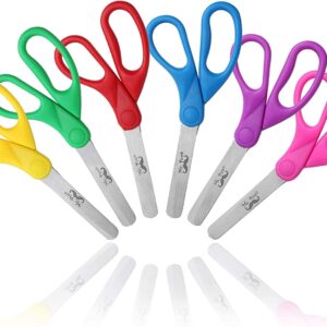 Mr. Pen- Scissors, Kids Scissors, Pack of 6, Small Scissors, 5" Scissors Kids, Craft Scissors - Image 3