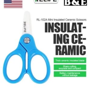 Relife Rl-102A Mini Insulated Ceramic Scissors For Mobile Phone Maintenance - Image 1