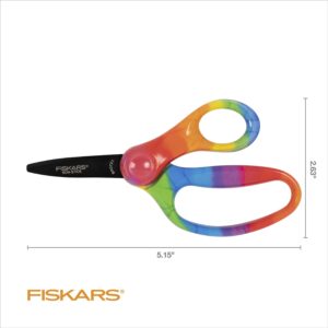 Fiskars 5" Pointed Kids Scissor Ages 4-7, Rainbow - Image 5