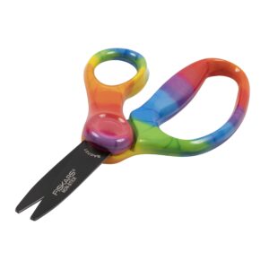 Fiskars 5" Pointed Kids Scissor Ages 4-7, Rainbow - Image 6