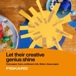 Fiskars 5" Pointed Kids Scissor Ages 4-7, Rainbow - Image 17