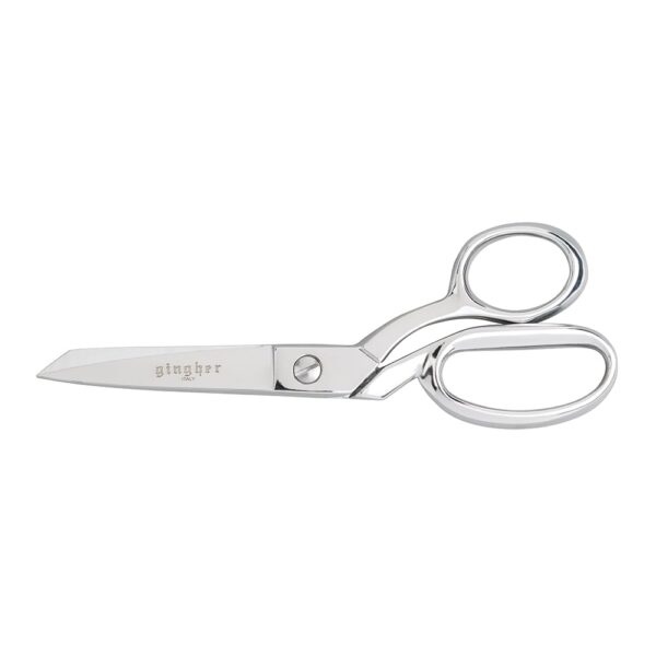 Gingher Knife Edge Bent Trimmers- 7″ Stainless Steel, Sewing Scissors, Fabric & Denim – Silver