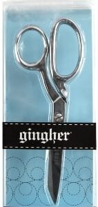 Gingher Knife Edge Bent Trimmers- 7″ Stainless Steel, Sewing Scissors, Fabric & Denim – Silver
