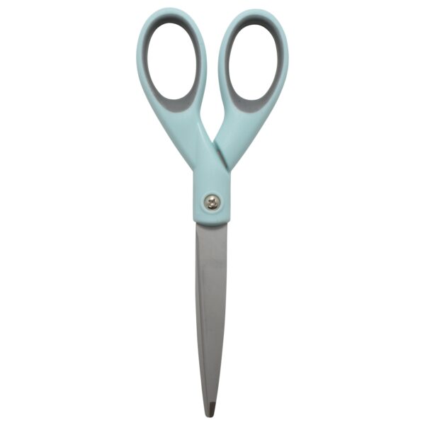 Westcott Sewing Scissors, Titanium, 7″, Micro-tip, for Craft, Light Blue, 1-Count