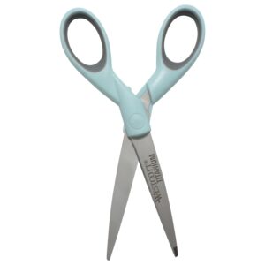 Westcott Sewing Scissors, Titanium, 7″, Micro-tip, for Craft, Light Blue, 1-Count