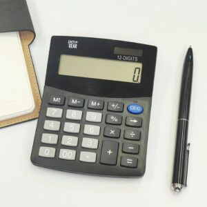 Pen+Gear 12-Digit Mini Desktop Calculator, Black - Image 5