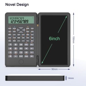 Desktop Calculator, Clear Large LCD 12-Digit Display, School Calculators with Dual Power Battery and Solar, Sensitive Big Buttons and Standard Function for School, Office, Home