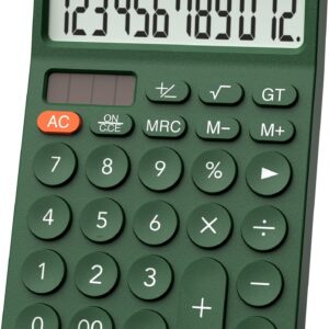 CATIGA CD-2786 Metal Desktop Calculator 12 Digit w/ Extra Large Display Standard Function (Pink) - Image 26