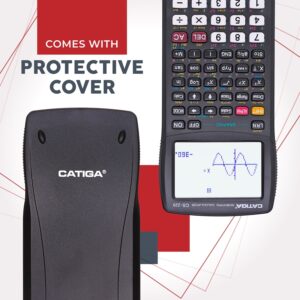 CATIGA CS-229 Electronics Scientific Calculator with Graphic Functions, Black