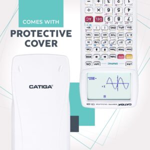 CATIGA CS-229 Electronics Scientific Calculator with Graphic Functions, Black