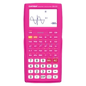 CATIGA CS-121 Scientific Calculator with Graphic Functions and Multiple Modes (Pink) - Image 3