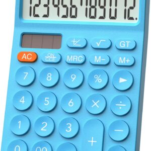 CATIGA CD-2786 Metal Desktop Calculator 12 Digit w/ Extra Large Display Standard Function (Pink) - Image 89