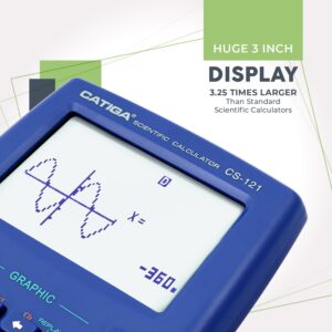 CATIGA CS-121 Scientific Calculator with Graphic Functions and Multiple Modes (Pink) - Image 32