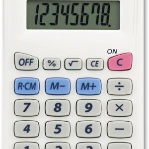 Sharp El233sb El233sb Pocket Calculator 8-Digit LCD