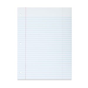 Pen+Gear College Ruled Filler Paper, 10.5″ x 8″, 150 Sheets (59156)