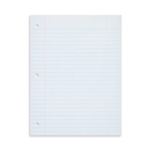 Pen+Gear Wide Ruled 8" x 10.5" Filler Paper, 500 Sheets - Image 4