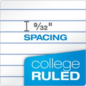 Oxford® Filler Paper, 8-1/2" x 11", College Rule, 3-Hole Punched, Loose-Leaf Paper for 3-Ring Binders, 500 Sheets Per Pack - Image 7