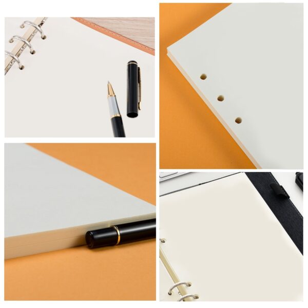 Homelove A5 Thick Blank Filler Paper, 210mm x 142mm, 240 Sheets, 3 Pack