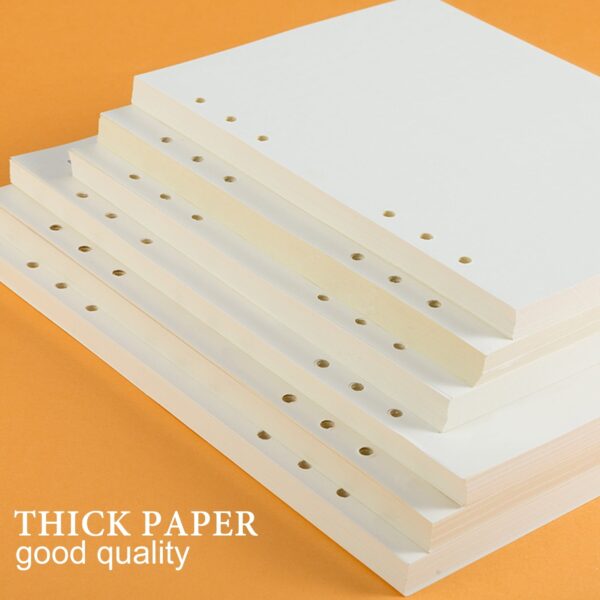 Homelove A5 Thick Blank Filler Paper, 210mm x 142mm, 240 Sheets, 3 Pack