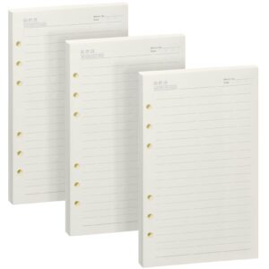 Homelove A5 Thick Blank Filler Paper, 210mm x 142mm, 240 Sheets, 3 Pack