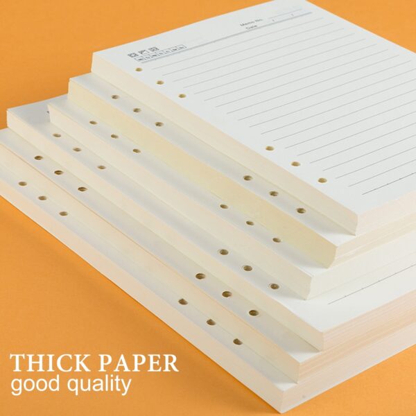 Homelove A5 Thick Blank Filler Paper, 210mm x 142mm, 240 Sheets, 3 Pack