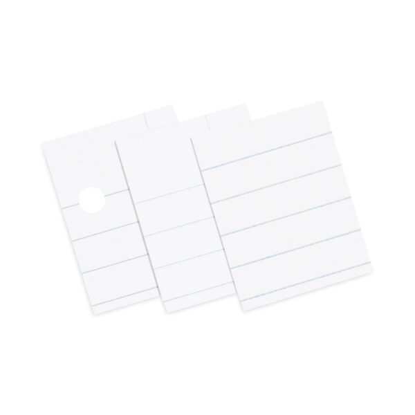 Pacon Essay/Composition Paper, Ruled, Red Margin, 8-1/2 x 11, White, 500 Sheets/Ream