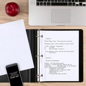 80ct College Ruled Reinforced Filler Paper: 8.5 x 11 Inch White Loose Leaf, 80 Sheets, Stationery & Office Supplies - Image 5