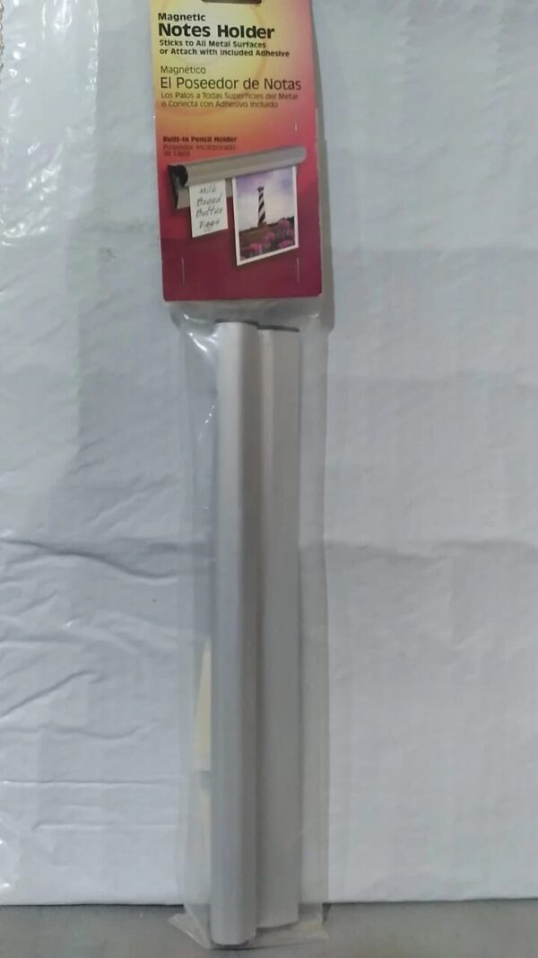 New Hillman 12″ Magnetic Notes Holder 122387