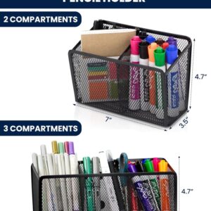 Pencil Holder For Desk, Magnetic Pen Holder For Refrigerator, Magnetic Marker…
