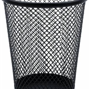 Desk Pencil Pen Cup Holder – Wire Mesh Office Organizer Accessory (1 Pack)