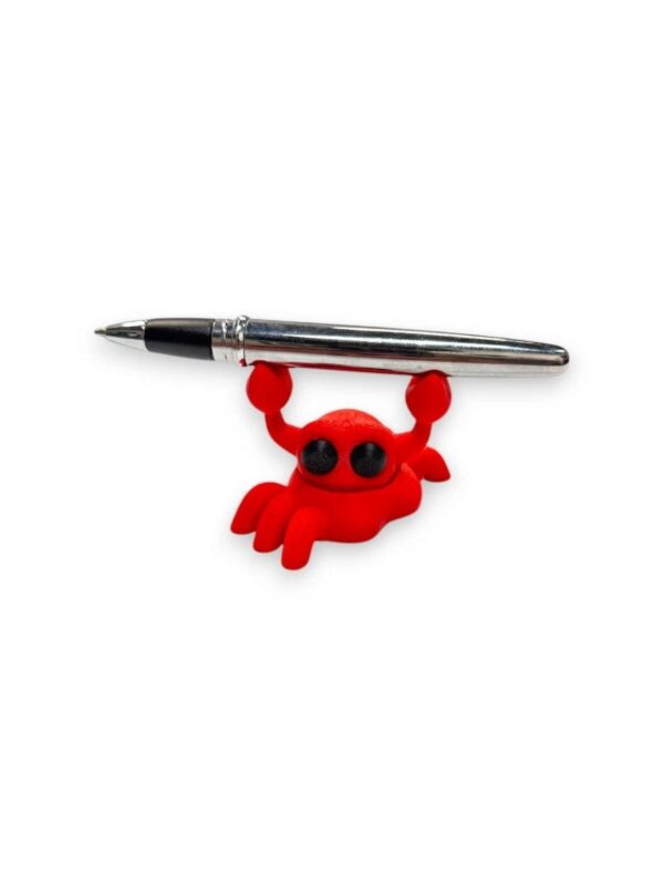 3Dcl1Craft Cute Crab Pen Holder – Fun Desk Organizer For Pens, Pencils & Markers