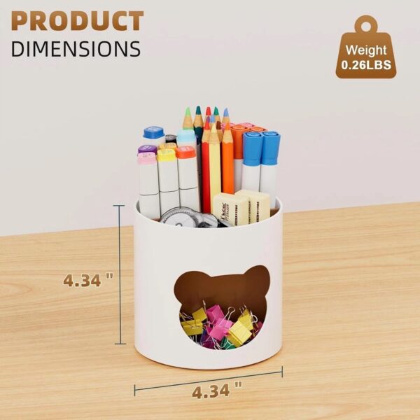Desk Organizer, Cute Pen Holder For Desk, Pencil Pen Organizer For Classroom Mus