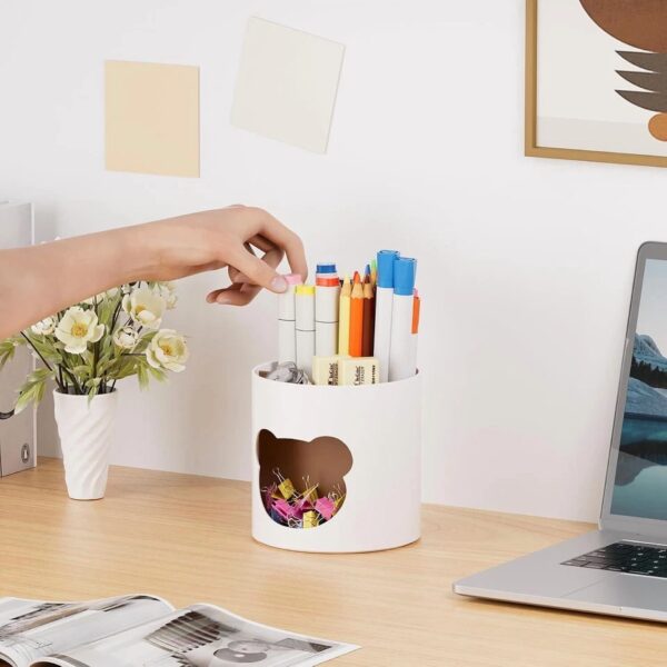 Desk Organizer, Cute Pen Holder For Desk, Pencil Pen Organizer For Classroom Mus