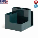 Five Open-Ended Sorting Compartments Desktop Organizer Made Of Plant-Based Mat