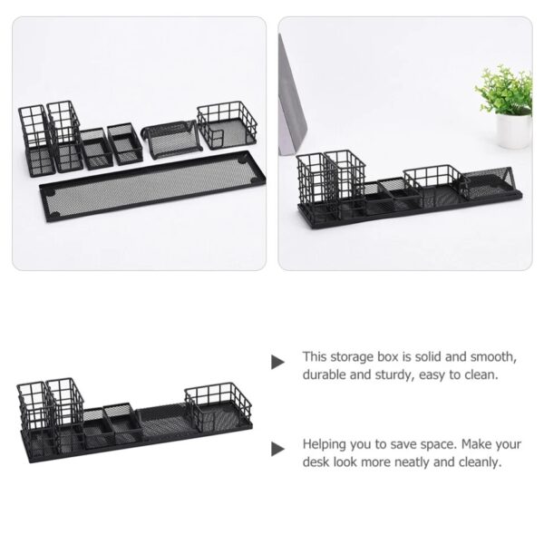 Multifunctional Pen Holder Set Work Pencil Cups For Desk Organizer Holders