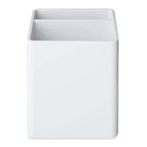 Pen + Gear Desktop Organizer Pen Cup, White
