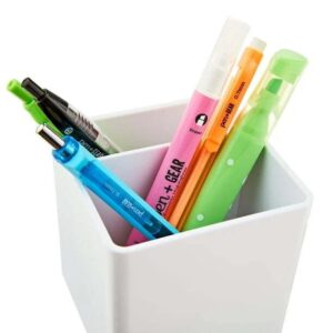 Pen + Gear Desktop Organizer Pen Cup, White