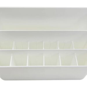 Pen+Gear White All In One Desktop Organzier