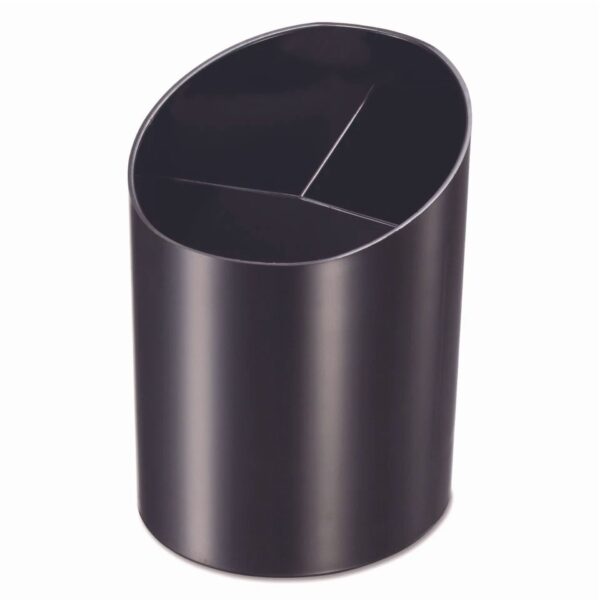 Officemate Recycled Big Pencil Cup 4 1/4 X 4 1/2 X 5 3/4 Black 26042