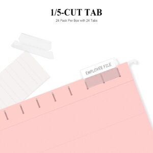 ViVin Hanging File Folders with 1/5 Cut Tabs, 48 Pack Letter Size, for Home School Office(Assorted) - Image 10