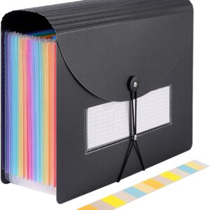 Ktinnead 24 Pockets Accordion File Organizer, Freestanding File Paper Folder for Office School Business Supplies - Image 11
