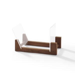 Crosley Wood Vinyl Record Storage Display Stand (Holds Up To 30 Records) - Modern Audio Turntables - Image 3