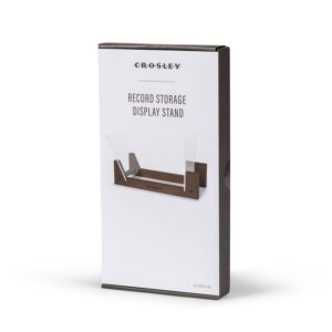 Crosley Wood Vinyl Record Storage Display Stand (Holds Up To 30 Records) - Modern Audio Turntables - Image 8