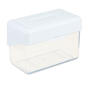 Pen+Gear Index Card Box, 3" x 5", White, Desktop Organizers - Image 3