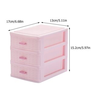 MLINS Storage Drawers Locker Organizer Desktop Box Rotating Drawer-type - Image 2
