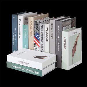BELUPAI Decorative Books Random Style Delivery Club Hotel Gift Fashion Desktop Home Room Study Soft Box Stylish - Image 5