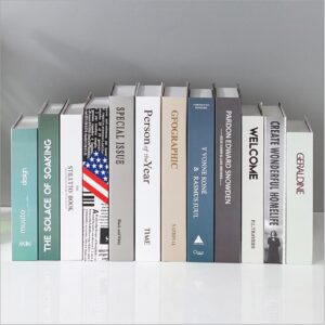 BELUPAI Decorative Books Random Style Delivery Club Hotel Gift Fashion Desktop Home Room Study Soft Box Stylish - Image 7