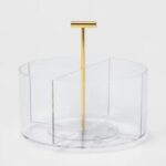 Acrylic Round Desktop Organizer – Threshold™
