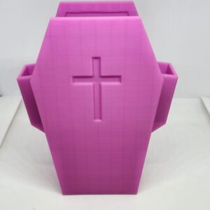 3D Printed Halloween Desk Organizer With Usb Slots
